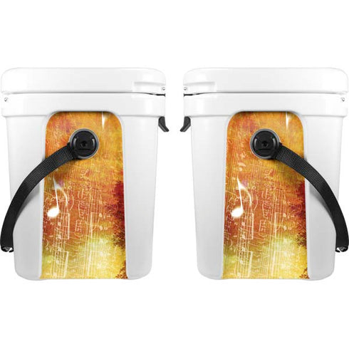 Falling Notes YETI Roadie 24 Hard Cooler Skin