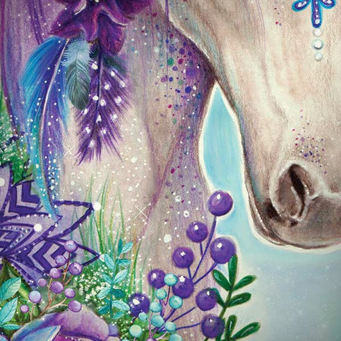 Fantasty Horse by Sheena Pike Amazon Echo Skin