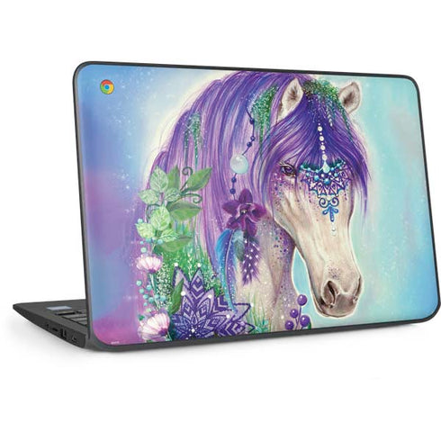 Fantasty Horse by Sheena Pike HP Chromebook Skin