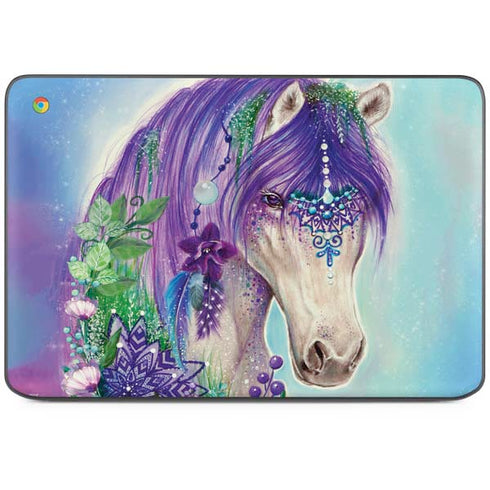 Fantasty Horse by Sheena Pike HP Chromebook Skin