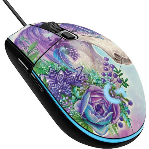 Fantasty Horse by Sheena Pike G203 Prodigy RGB Wired Gaming Mouse Skin
