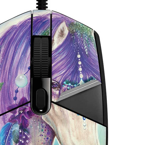 Fantasty Horse by Sheena Pike G203 Prodigy RGB Wired Gaming Mouse Skin
