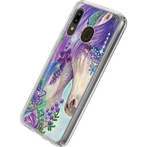 Fantasty Horse by Sheena Pike Galaxy A20 Clear Case