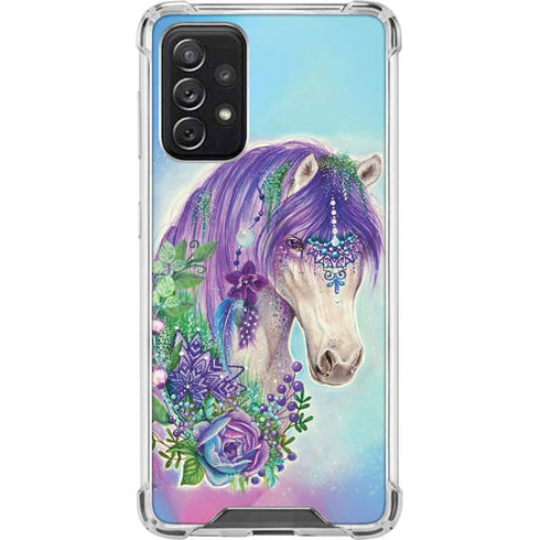 Fantasty Horse by Sheena Pike Galaxy A72 5G Clear Case
