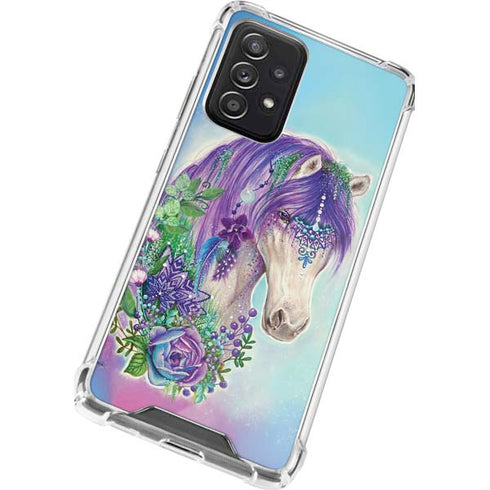 Fantasty Horse by Sheena Pike Galaxy A72 5G Clear Case
