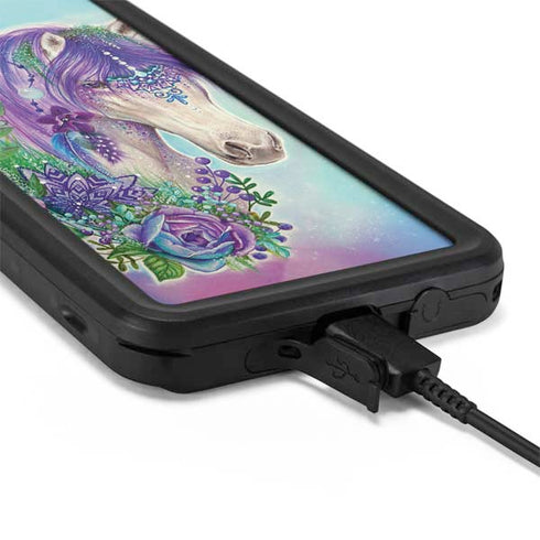 Fantasty Horse by Sheena Pike Galaxy S20 Waterproof Case