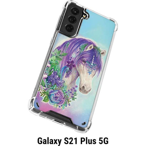 Fantasty Horse by Sheena Pike Galaxy S21 Plus 5G Clear Case