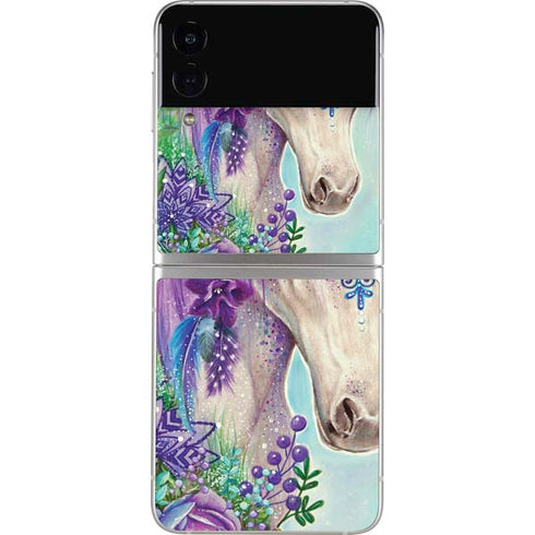 Fantasty Horse by Sheena Pike Galaxy Z Flip4 5G Skin