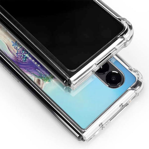 Fantasty Horse by Sheena Pike Galaxy Z Fold4 5G Clear Case