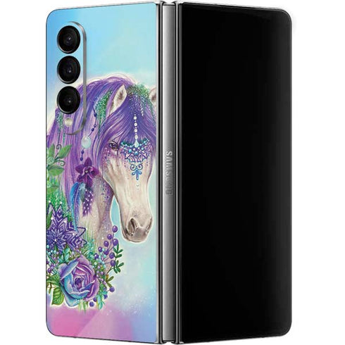 Fantasty Horse by Sheena Pike Galaxy Z Fold4 5G Skin