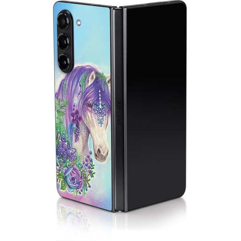 Fantasty Horse by Sheena Pike Galaxy Z Fold5 5G Skin