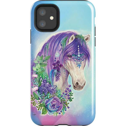 Fantasty Horse by Sheena Pike iPhone 11 Impact Case