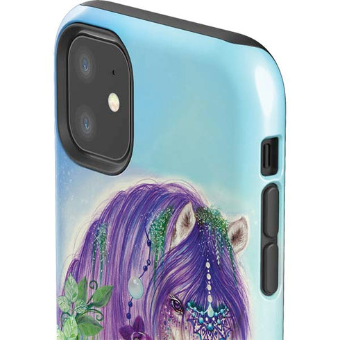 Fantasty Horse by Sheena Pike iPhone 11 Impact Case
