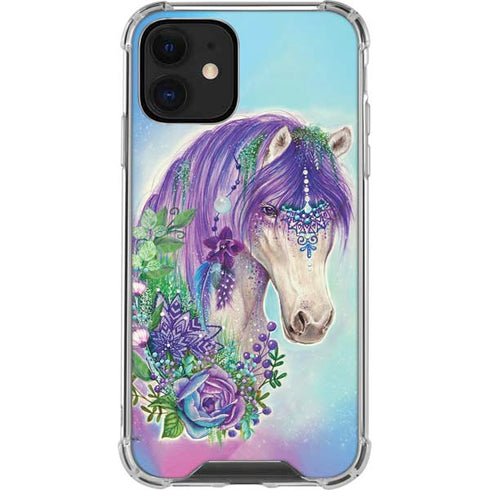 Fantasty Horse by Sheena Pike iPhone 12 Mini Clear Case