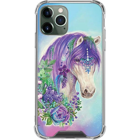 Fantasty Horse by Sheena Pike iPhone 12 Pro Clear Case