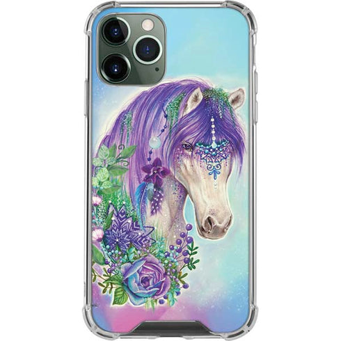 Fantasty Horse by Sheena Pike iPhone 12 Pro Max Clear Case