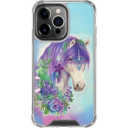 Fantasty Horse by Sheena Pike iPhone 13 Pro Clear Case