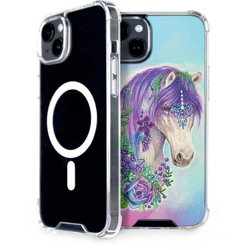 Fantasty Horse by Sheena Pike iPhone 15 Plus MagSafe Case