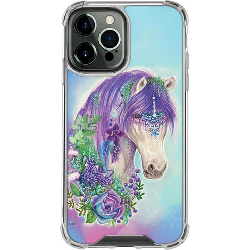 Fantasty Horse by Sheena Pike iPhone 15 Pro Max Clear Case