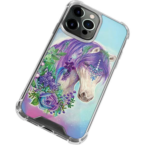 Fantasty Horse by Sheena Pike iPhone 15 Pro Max Clear Case