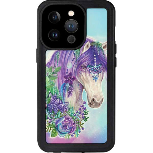 Fantasty Horse by Sheena Pike iPhone 14 Pro Waterproof Case