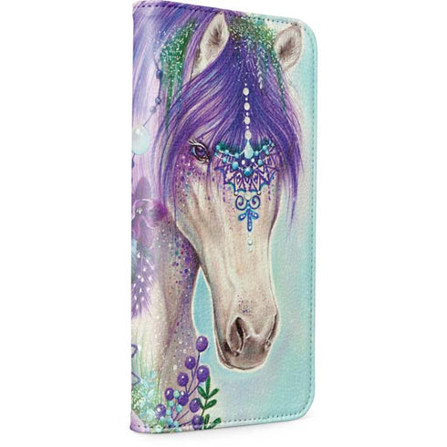 Fantasty Horse by Sheena Pike iPhone 15 Plus Folio Case
