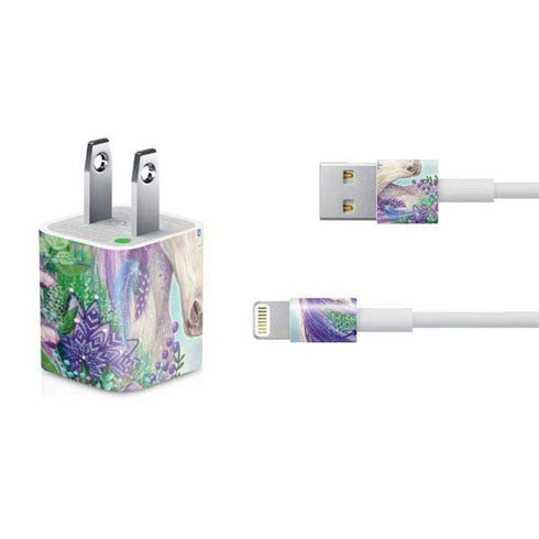 Fantasty Horse by Sheena Pike iPhone Charger (5W USB) Skin