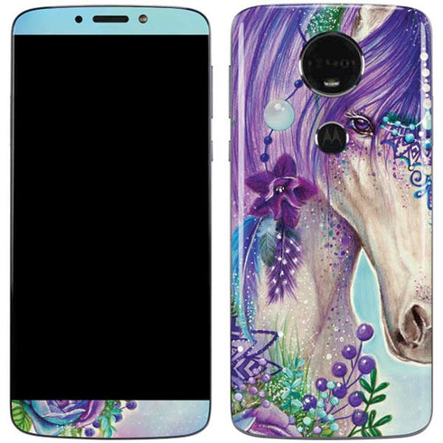 Fantasty Horse by Sheena Pike Moto E5 Plus Skin