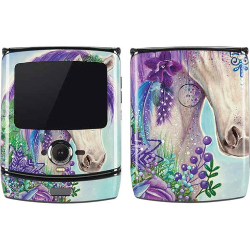 Fantasty Horse by Sheena Pike Motorola RAZR Skin