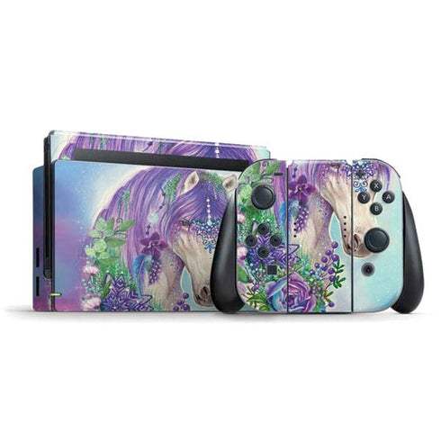 Fantasty Horse by Sheena Pike Nintendo Switch Bundle Skin