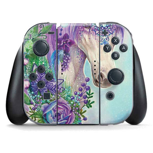 Fantasty Horse by Sheena Pike Nintendo Switch (2017-2021) Joy-Con Controller Skin