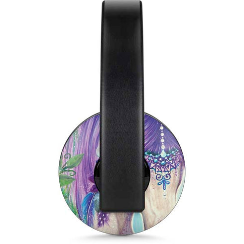 Fantasty Horse by Sheena Pike PlayStation 4 Gold Wireless Headset Skin