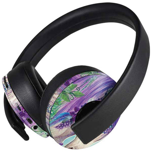Fantasty Horse by Sheena Pike PlayStation 4 Gold Wireless Headset Skin