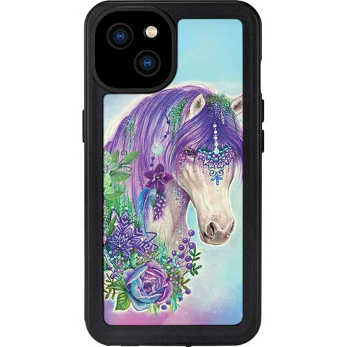 Fantasty Horse by Sheena Pike iPhone 15 Plus Waterproof Case