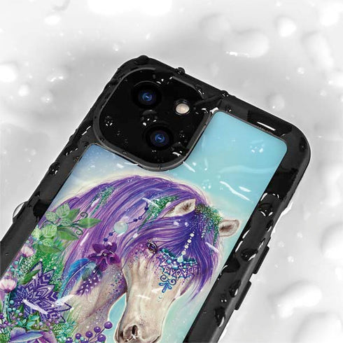 Fantasty Horse by Sheena Pike iPhone 15 Plus Waterproof Case