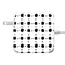 Grid Dot Polka Dot 85W Power Adapter (15 and 17 inch MacBook Pro Charger) Skin