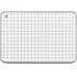 White Grid HP Chromebook Skin