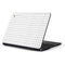 White Grid Samsung Chromebook Skin