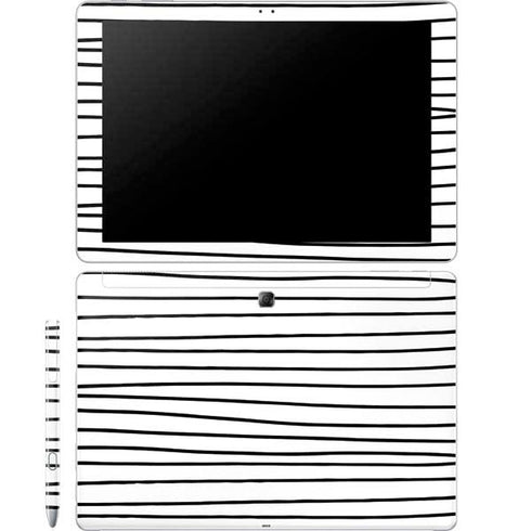 Freehand Stripes Galaxy Book 12in Skin