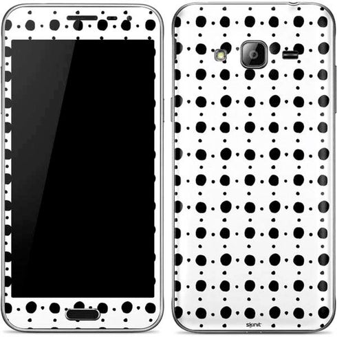 Grid Dot Polka Dot Galaxy J3 Skin