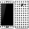 Grid Dot Polka Dot Galaxy J3 Skin
