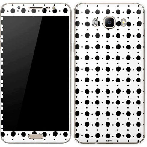 Grid Dot Polka Dot Galaxy J7 Skin