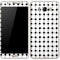 Grid Dot Polka Dot Galaxy J7 Skin