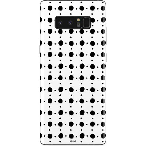 Grid Dot Polka Dot Galaxy Note 8 Skin