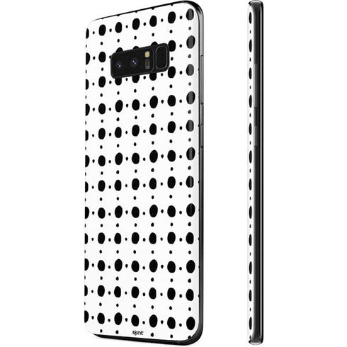 Grid Dot Polka Dot Galaxy Note 8 Skin