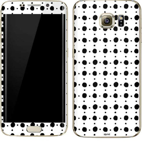 Grid Dot Polka Dot Galaxy S7 Edge Skin