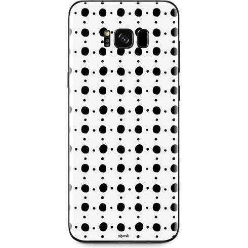 Grid Dot Polka Dot Galaxy S8 Plus Skin