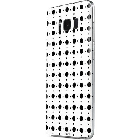 Grid Dot Polka Dot Galaxy S8 Plus Skin
