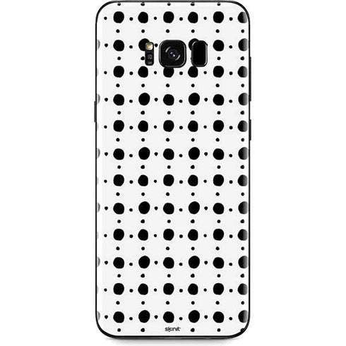 Grid Dot Polka Dot Galaxy S8 Skin
