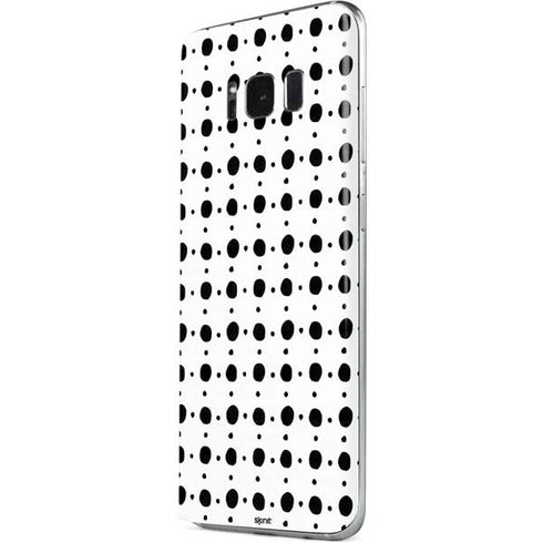 Grid Dot Polka Dot Galaxy S8 Skin